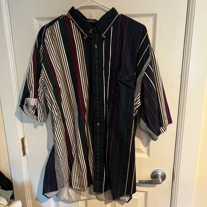 Extra Large Button Down Multi-colored shirt